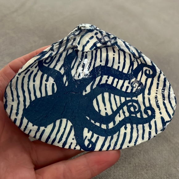Hand Crafted Other - Hand Crafted Octopus Sea Shell Ring Trinket Dish